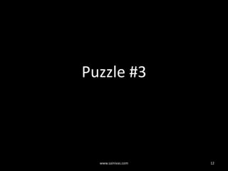 Puzzle #312www.sainivas.com