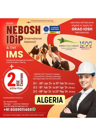 Great way to Make it  happen in HSE Career Nebosh I dip  Course in Algeria with Green World Group.pdf