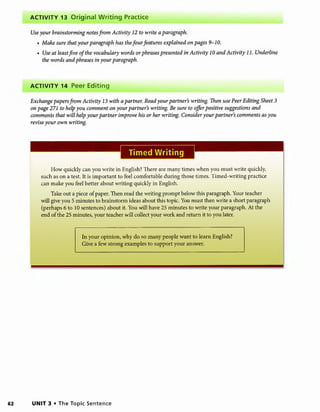 Great writing 2 great paragraphs 3 edition | PDF