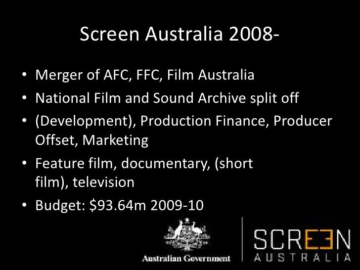 The Australian Film Industry