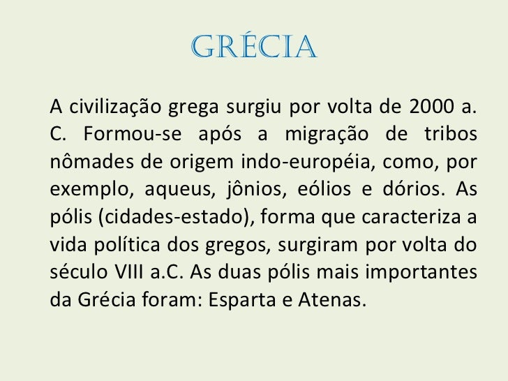 Grecia Antiga Grecia Antiga