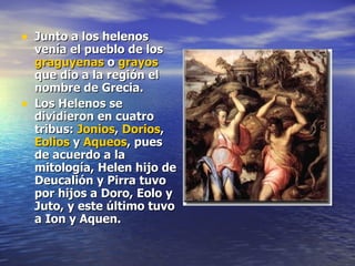 Formación del pueblo griego | PPT