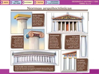 GEOGRAFÍA E HISTORIA 1.º ESO
TEMAS 12 y 13
INICIOINICIO
MAPA
DEL TEMA
MAPA
DEL TEMA
INTERNETINTERNET TEXTOSTEXTOSTEXTOS
ESQUEMAS
Y ACTIVIDADES
ESQUEMAS
Y ACTIVIDADES
 