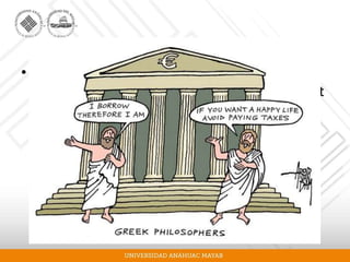 • El nuevo gobierno estableció un programa de
austeridad que apuntaba a disminuir el déficit
a 8.7% del PBI en 2010.
 