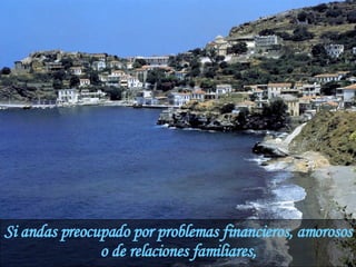 Si andas preocupado por problemas financieros, amorosos o de relaciones familiares, 