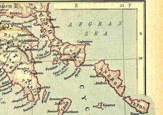 Mapa Grecia antigua 2