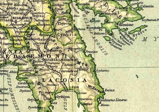 Mapa Grecia antigua 2