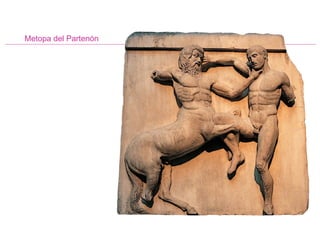 Metopa del Partenón 