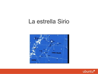 La estrella Sirio 
