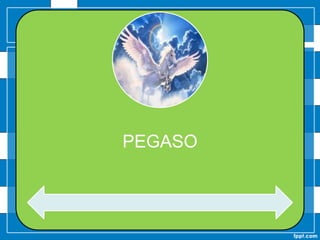 A Poseidón se lo representaba de pie sobre las olas o en un carro de ruedas de oro formado por un caracol gigante y conducido por caballos marinos; siempre era seguido por peces, delfines, nereidas y genios marinos.