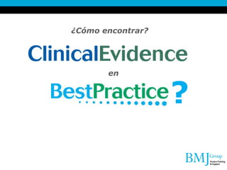 ¿Cómo encontrar? en ? 