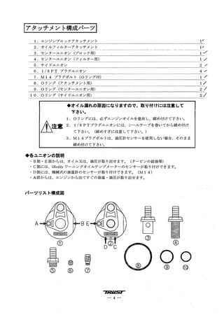 Greddy manual | PDF