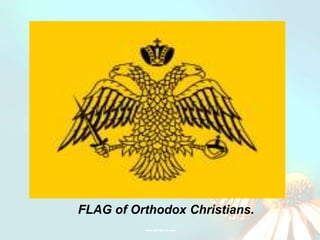 FLAG of Orthodox Christians.
 