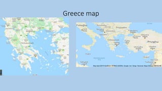 Greece map
 