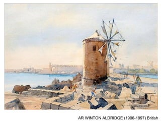 AR WINTON ALDRIDGE (1906-1997) British
 