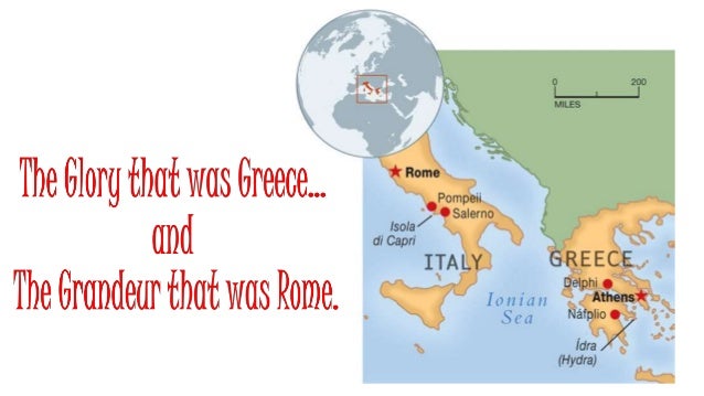 Greece And Rome
