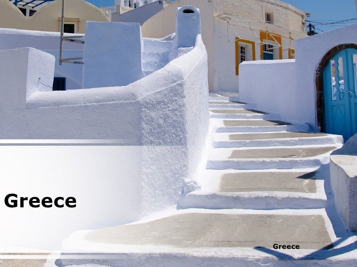 Greece Country PowerPoint Presentation Content