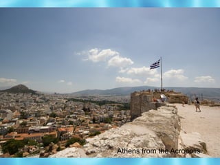 Athens from the Acropolis
 