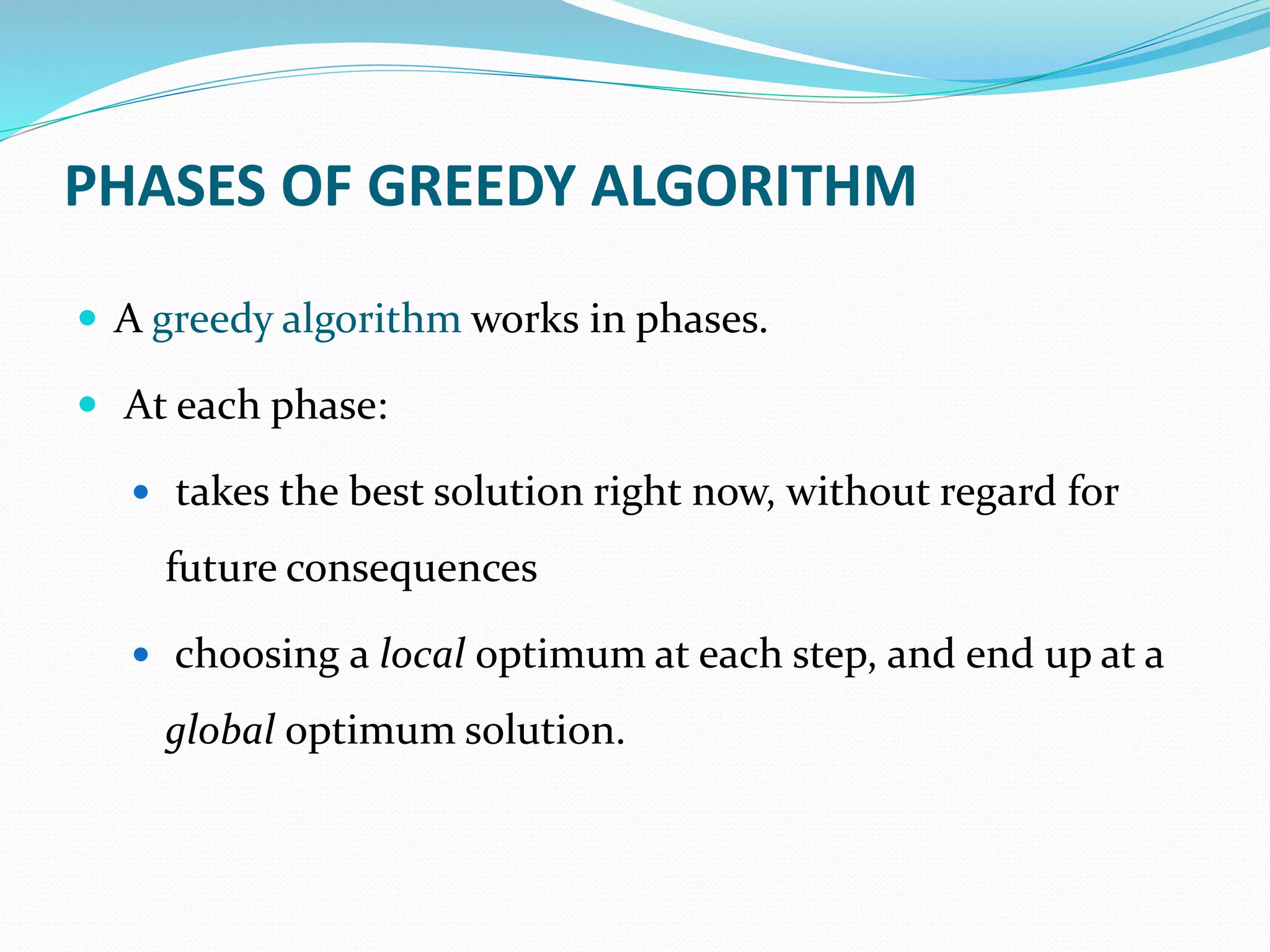 Greedy Algorithm - Knapsack Problem | PPT
