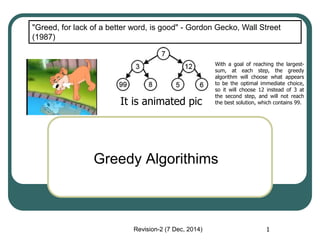 Greedy algo revision 2 | PPT