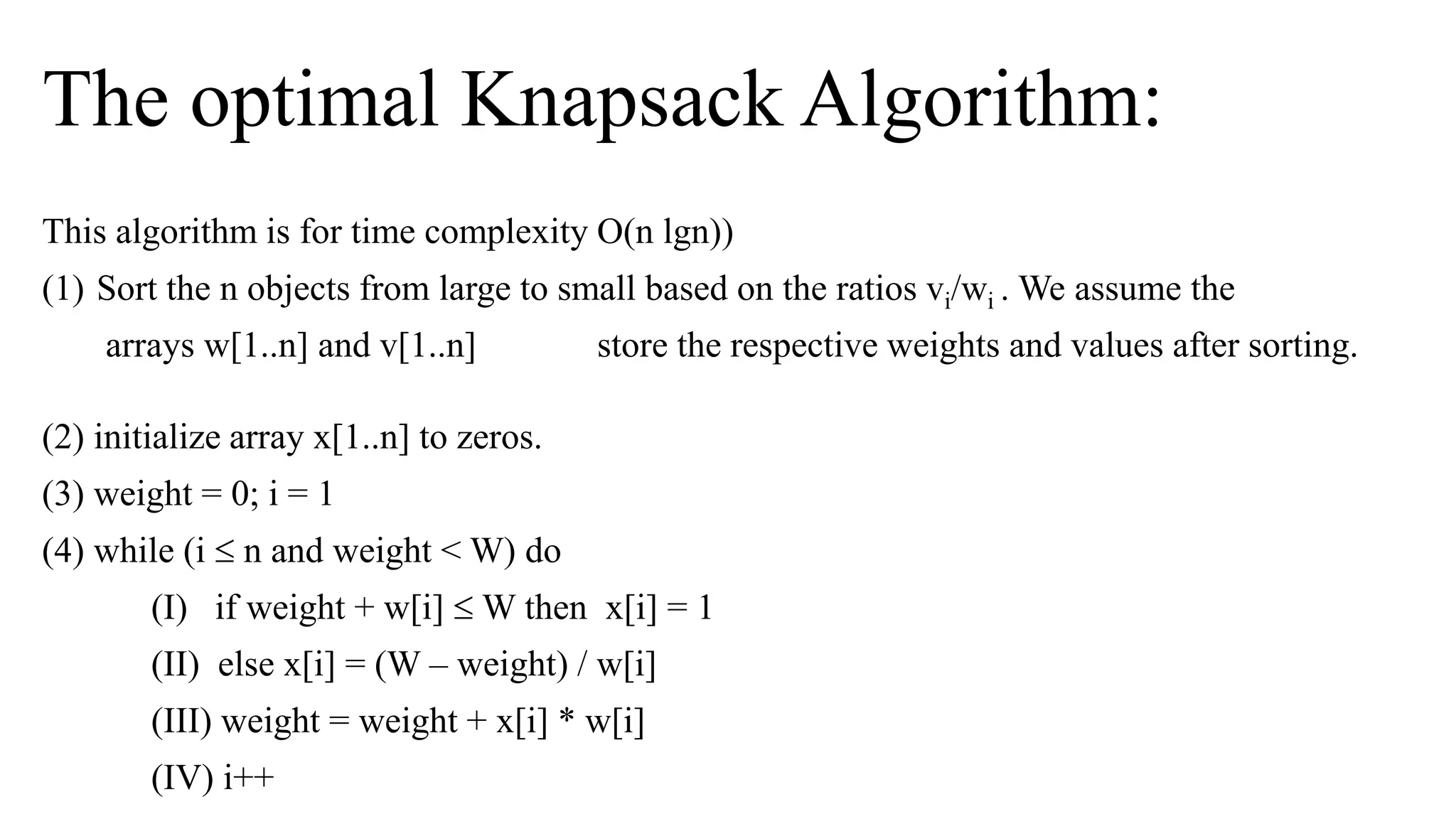 Greedy algorithms -Making change-Knapsack-Prim's-Kruskal's | PPTX ...