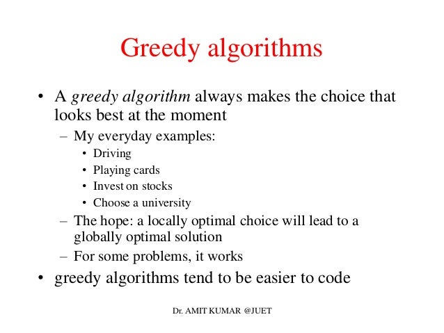 Greedy algorithm activity selection fractional