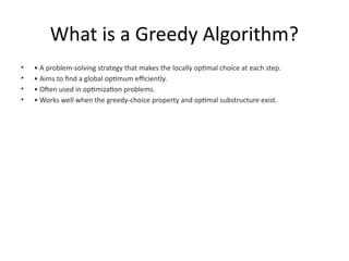 Comprehensive Guide to Greedy Algorithms and Lowest Common Ancestor ...
