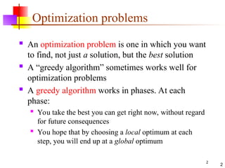 Greedy Approach in Design Analysis and Algorithms | PPT