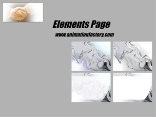 Elements Page www.animationfactory.com 