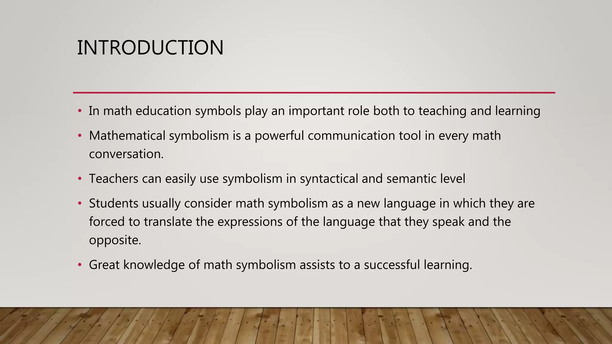 Greek and latin math symbols | PPT