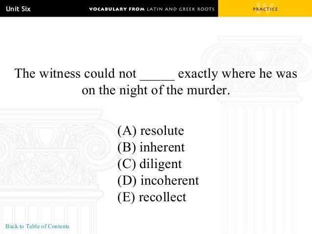 vocabulary practice grade ten