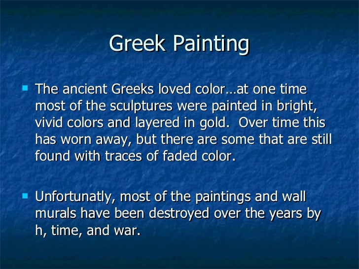 ancient greek art summary During the archaic period, greek art became less archaic period, in history and archaeology, the earliest phases of a culture the term is most frequently used. ancient greek art summary During the archaic period, greek art became less archaic period, in history and archaeology, the earliest phases of a culture the term is most frequently used.