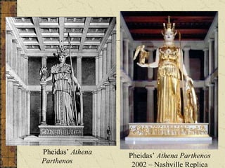 Pheidas’  Athena Parthenos  2002 – Nashville Replica Pheidas’  Athena Parthenos 