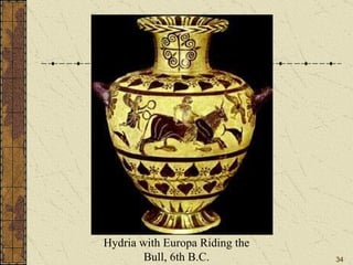 Hydria with Europa Riding the Bull, 6th B.C. 