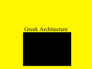 Greek Architecture 