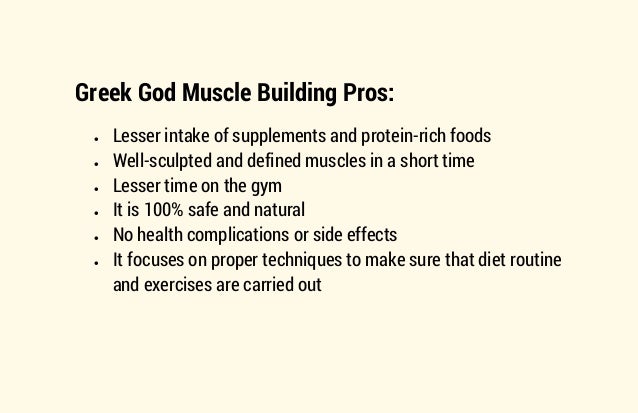 Greek God Muscle Building Program Review