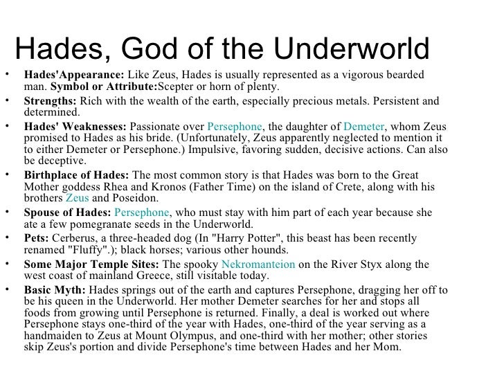 an analysis of hades as the richest god an analysis of hades as the richest god