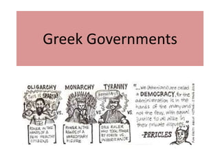 Greek Governments

 