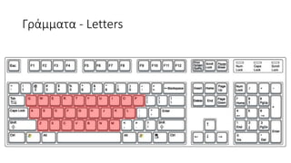 Γράμματα - Letters
 