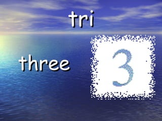 tri three
