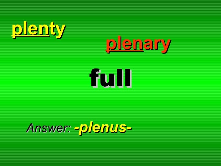 Greek & Latin Roots 4