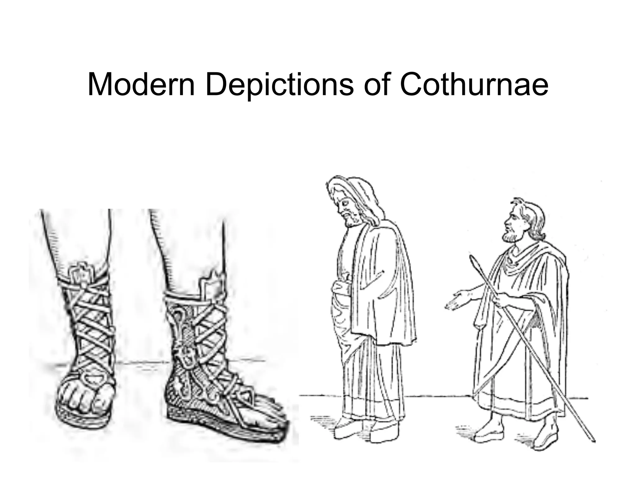 Modern Depictions of Cothurnae
 