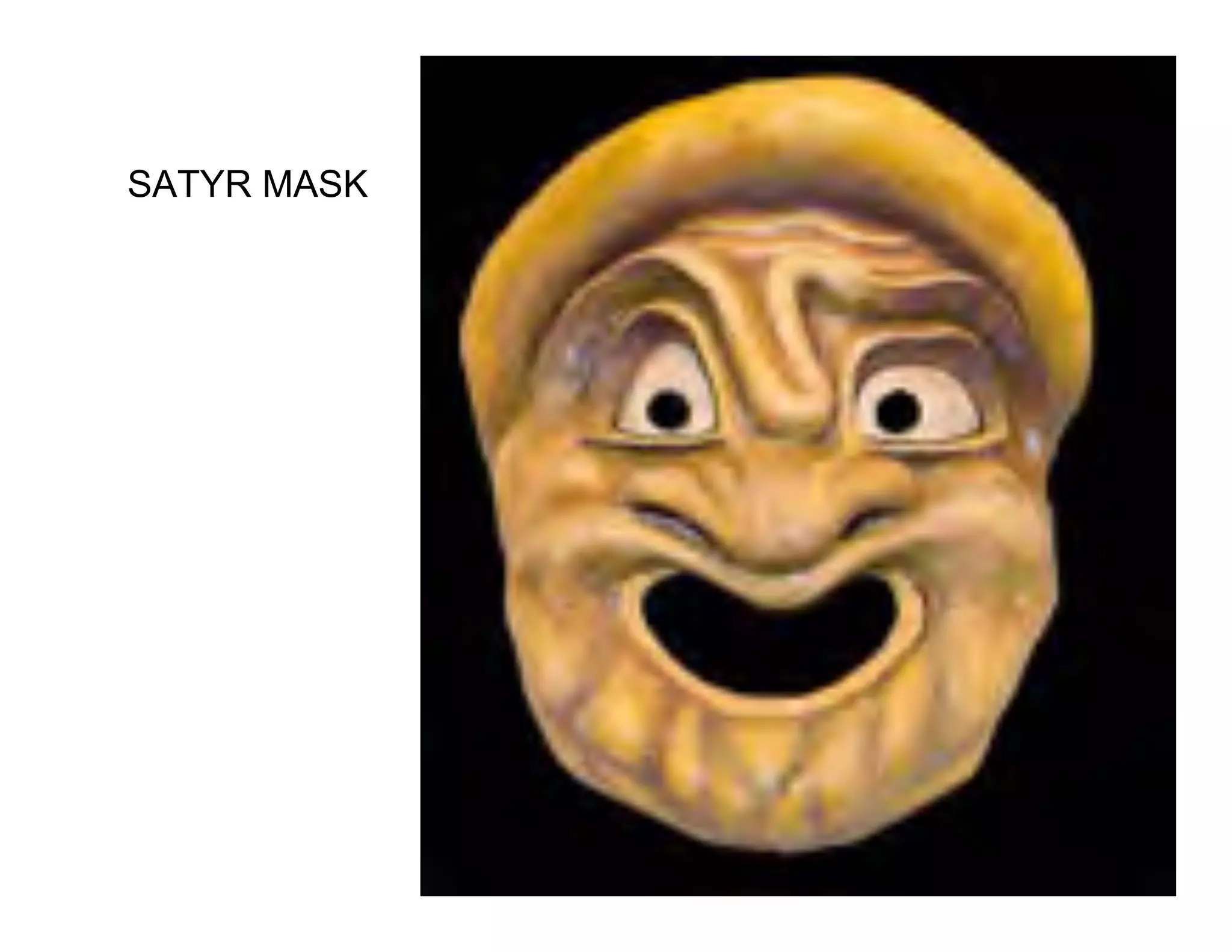 SATYR MASK
 