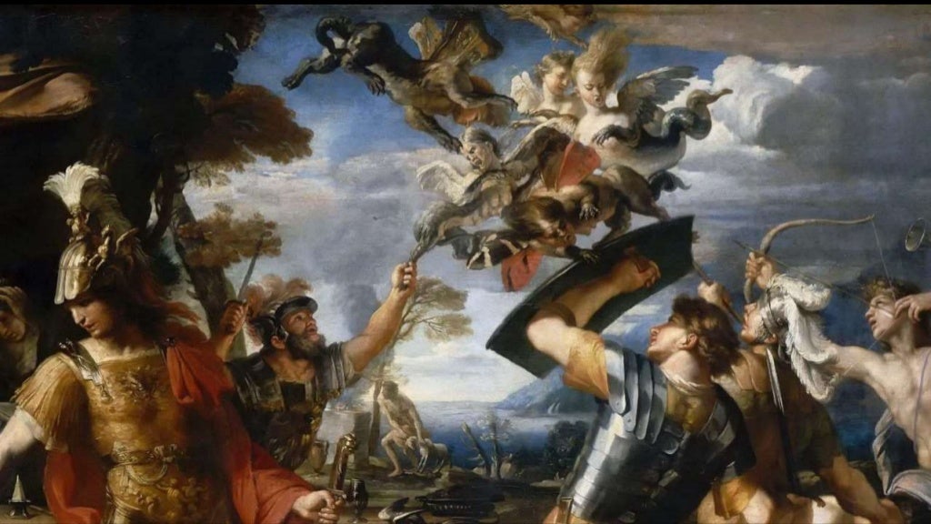 Greek mythological creatures. Famous Paintings