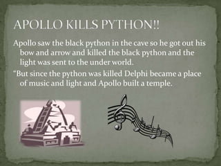 Greek mythology | PPTX