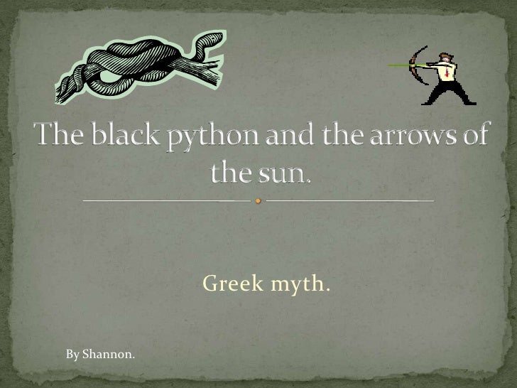 Greek mythology