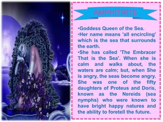 Greek Mythology: Gods and Goddesses and Other Divinities | PPTX