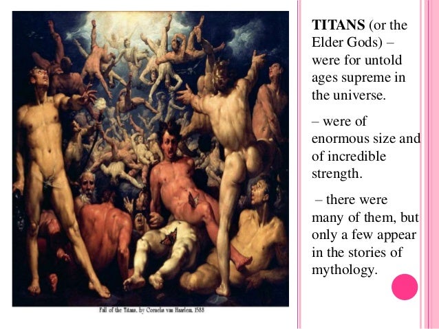 Download Titans Greek Mythology Names Background