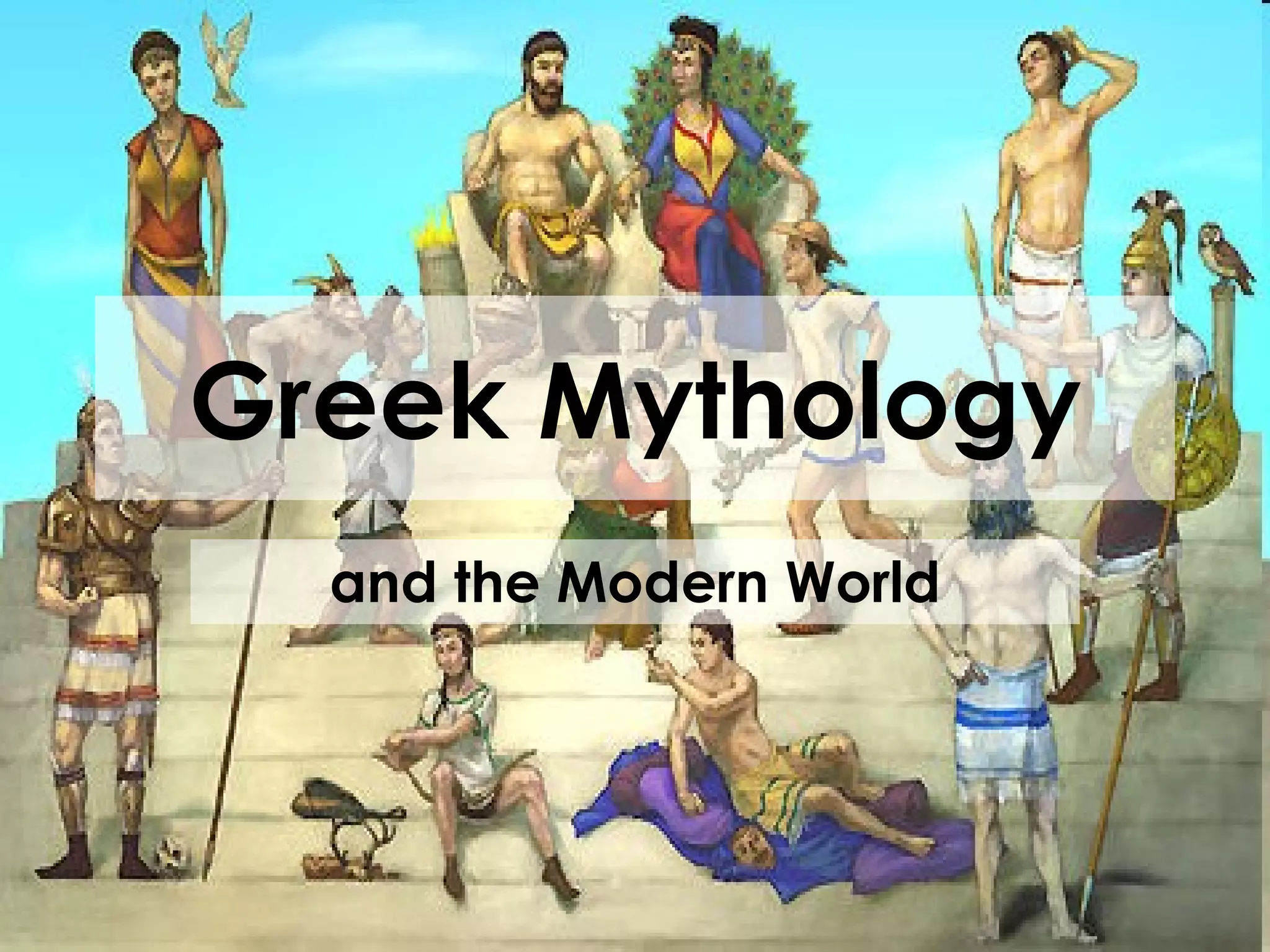 Greek mythology in modern world | PPT