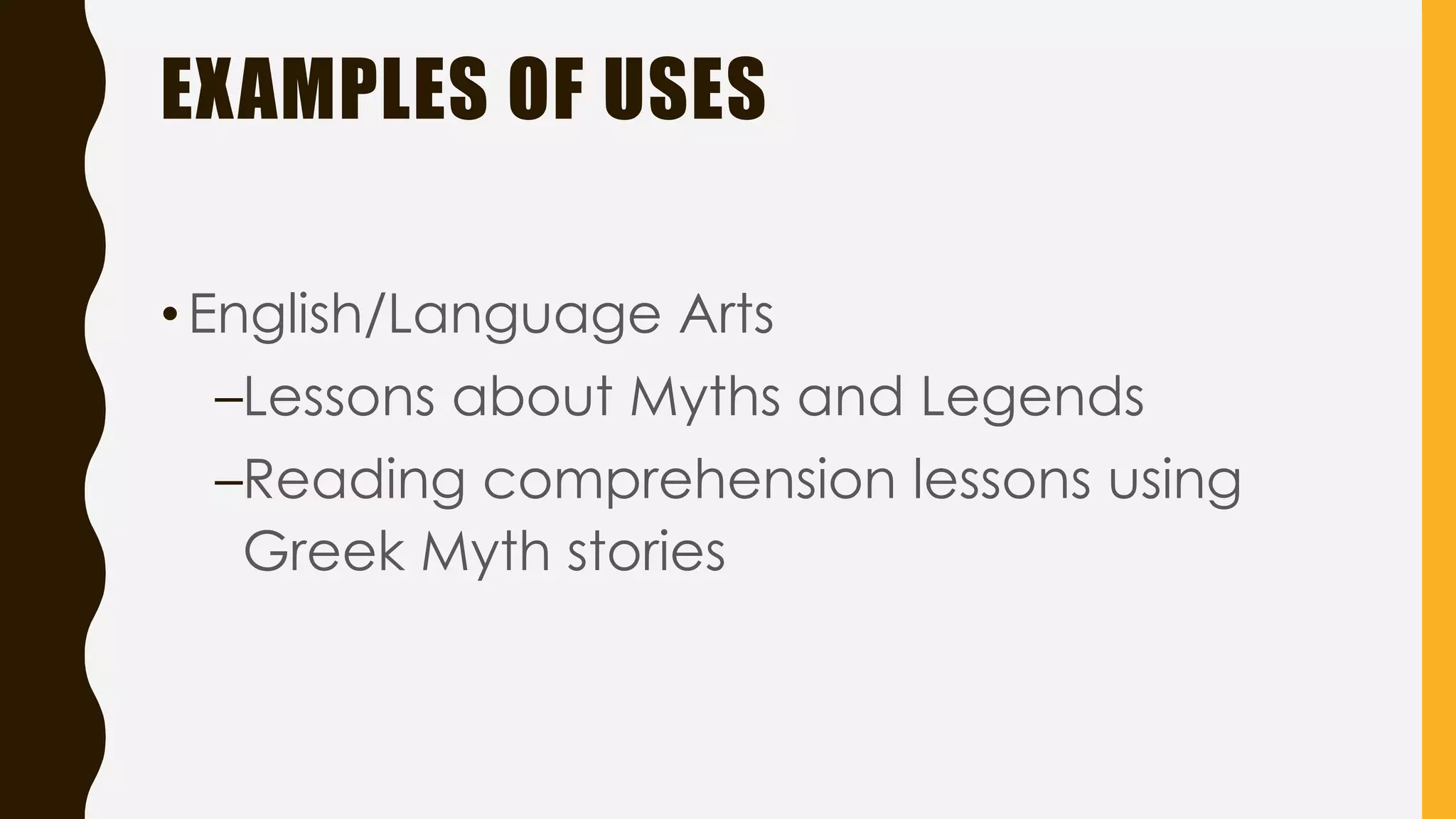 Greek mythology presentation | PPTX